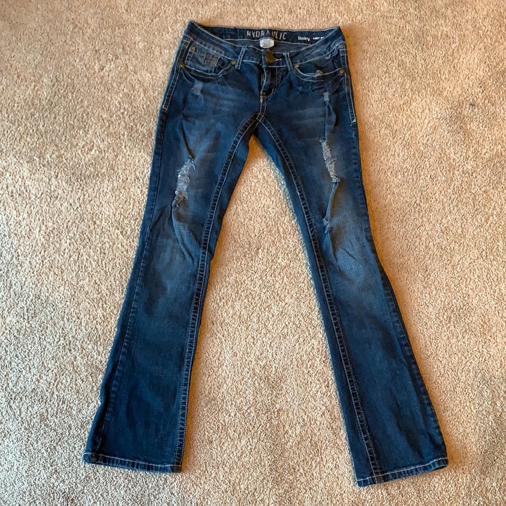 Hydraulic almost boot cut jeans